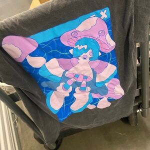 mushroom girl shirt